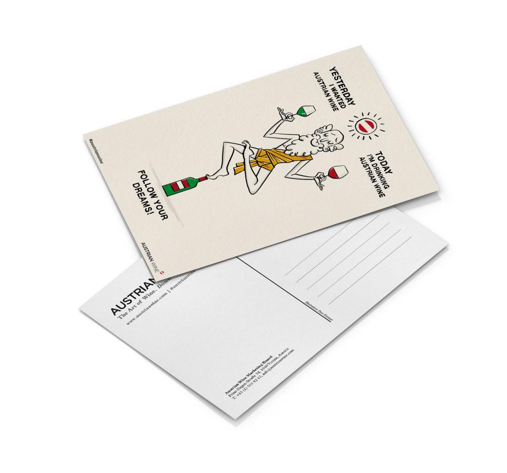 Postkarte Yogi