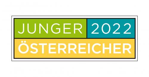Ein Bild zeigt das "Junger Österreicher"-Logo 2022.