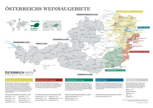 Poster Weinbaugebiete dt.