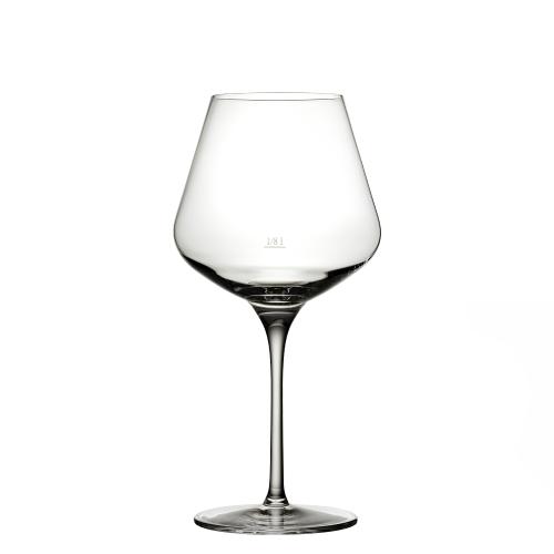 Glas "Österreich" Burgunder geeicht 1/8l