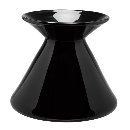 Glas-Spucknapf schwarz 1250 ml