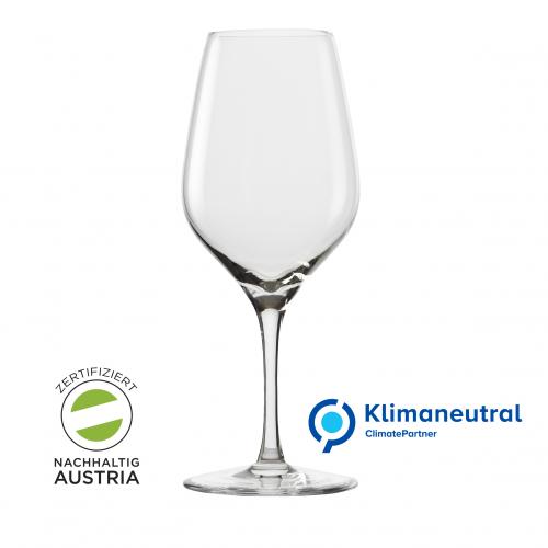 Glas "Nachhaltig Austria" - Universal geeicht 1/8