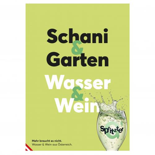 Wendeplakat 2-seitig "Sommer/Schani"